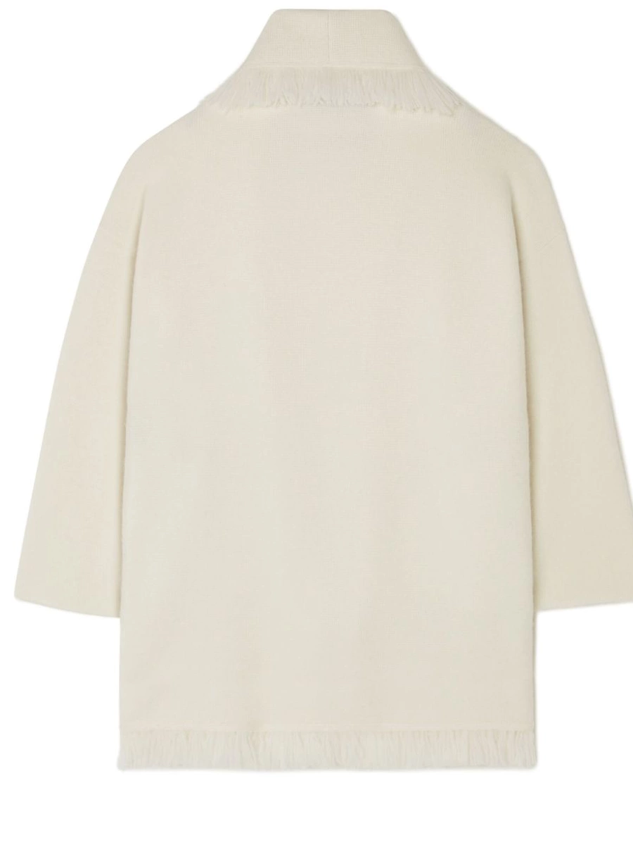 Affordable Alanui Women fringed-edge cashmere-blend cardigan 0809